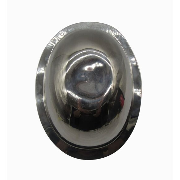 MICHAEL ARAM Stainless Steel Bowl with Mother Of Pearl Accent 11" - Picture 8 of 12